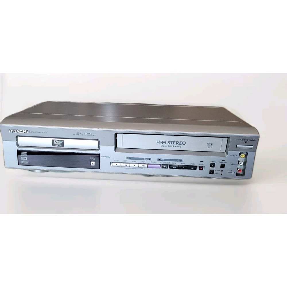 HITACHI DV-PF2U DVD/VHS COMBO VIDEO PLAYER RECORDER NO REMOTE *Parts Only*